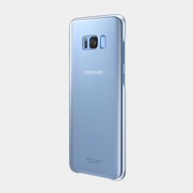 Samsung EF-QG955CLEGWW S8+ Plus Şeffaf Mavi Kılıf