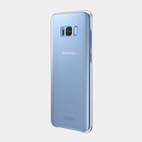 Samsung EF-QG955CLEGWW S8+ Plus Şeffaf Mavi Kılıf