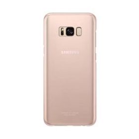 Samsung EF-QG955CPEGWW Samsung Galaxy S8+ Şeffaf Koruyucu Pembe Kılıf