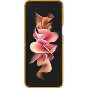 Samsung EF-VF711LYEGWW Galaxy Z Flip3 5G Leather Cover Kılıf