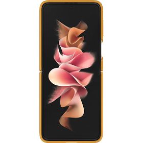 Samsung EF-VF711LYEGWW Galaxy Z Flip3 5G Leather Cover Kılıf