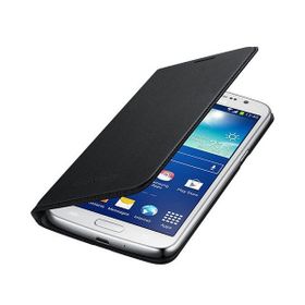 Samsung EF-WG710BBEGWW Samsung G7100 Galaxy Grand 2 Flip Wallet Orjinal Siyah Kılıf