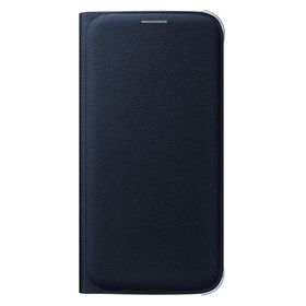 Samsung EF-WG920BBEGWW Galaxy S6 Kartlıklı Tekstil Siyah Cep Telefonu Kılıfı