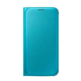 Samsung EF-WG920PLEGWW Galaxy S6 Kartlıklı Deri Mavi Cep Telefonu Kılıfı