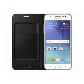 Samsung EF-WJ500BBEGWW Galaxy J5 J500 Kartlıklı Siyah Cep Telefonu Kılıfı