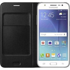 Samsung EF-WJ500BBEGWW Galaxy J5 J500 Kartlıklı Siyah Cep Telefonu Kılıfı