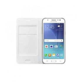Samsung EF-WJ500BWEGWW Galaxy J5 J500 Kartlıklı Beyaz Cep Telefonu Kılıfı