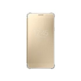 Samsung EF-ZG930CFEGWW Gold Clear View Fonksiyonel Telefon Kılıfı