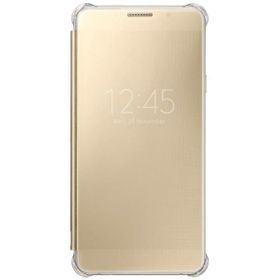 Samsung EF-ZG930CFEGWW Gold Clear View Fonksiyonel Telefon Kılıfı