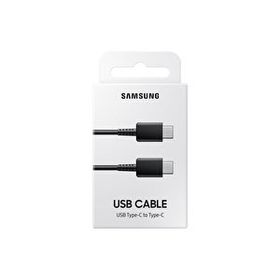 Samsung EP-DA705B 25 W Type-C Siyah Şarj Kablosu