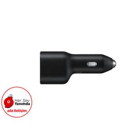 Samsung EP-L4020NBEGWW 25W + 15W Hızlı Siyah Araç Şarj Aleti