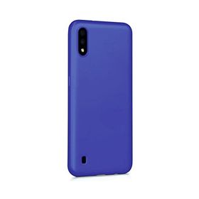 Samsung Galaxy A01 Mavi Uyumlu Silikon Kılıf