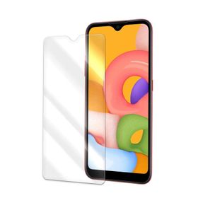 Samsung Galaxy A01 Temperli Ekran Koruyucu Uyumlu Kırılmaz Cam