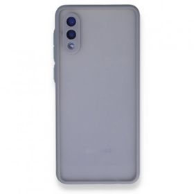Samsung Galaxy A02 Montreal Silikon Kapak Gri Kılıf