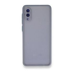 Samsung Galaxy A02 Montreal Silikon Kapak Gri Kılıf