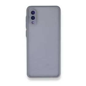 Samsung Galaxy A02 Montreal Silikon Kapak Gri Kılıf