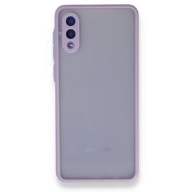 Samsung Galaxy A02 Montreal Silikon Kapak Mor Kılıf