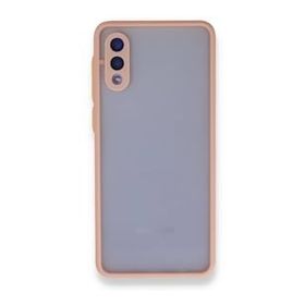 Samsung Galaxy A02 Montreal Silikon Kapak Pembe Kılıf