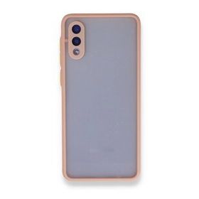 Samsung Galaxy A02 Montreal Silikon Kapak Pembe Kılıf