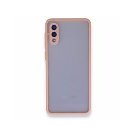 Samsung Galaxy A02 Montreal Silikon Kapak Pembe Kılıf