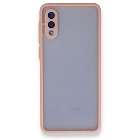 Samsung Galaxy A02 Montreal Silikon Kapak Pembe Kılıf