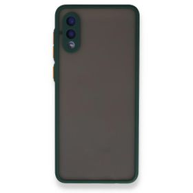 Samsung Galaxy A02 Montreal Silikon Kapak Yeşil Kılıf