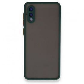 Samsung Galaxy A02 Montreal Silikon Kapak Yeşil Kılıf