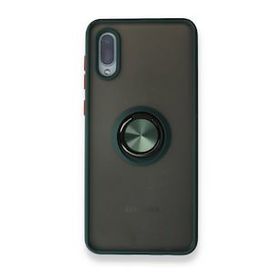 Samsung Galaxy A02 Montreal Silikon Kapak Yeşil Kılıf