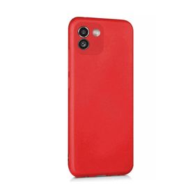 Samsung Galaxy A03 Kırmızı Uyumlu Silikon Kılıf