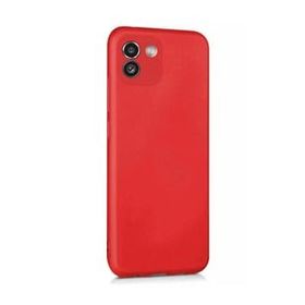 Samsung Galaxy A03 Kırmızı Uyumlu Silikon Kılıf