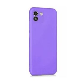 Samsung Galaxy A03 Lila Uyumlu Silikon Kılıf