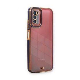 Samsung Galaxy A03S Liva Lens Silikon Mavi Kılıf