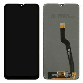 Samsung Galaxy A10 A105 Dokunmatik Siyah Servis Çıtalı Lcd Ekran
