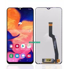 Samsung Galaxy A10 A105 Dokunmatik Siyah Servis Çıtalı Lcd Ekran