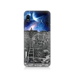 Samsung Galaxy A10 Uzay Desenli Silikon Kılıf
