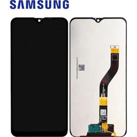 Samsung Galaxy A10s A107 Siyah Servis Çıtasız Dokunmatik Lcd Ekran