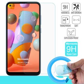 Samsung Galaxy A11 Nano Ekran Koruyucu Uyumlu Kırılmaz Cam