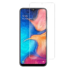 Samsung Galaxy A20 Temperli Ekran Koruyucu Uyumlu Kırılmaz Cam