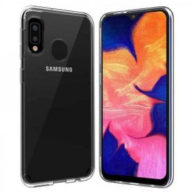 Samsung Galaxy A20 Ultra İnce Şeffaf Uyumlu Silikon Kılıf