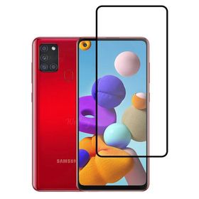 Samsung Galaxy A21S Ekran Koruyucu Uyumlu Kırılmaz Cam