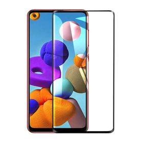 Samsung Galaxy A21S Ekran Koruyucu Uyumlu Kırılmaz Cam