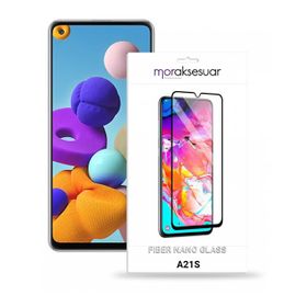 Samsung Galaxy A21S Nano Ekran Koruyucu Uyumlu Kırılmaz Cam