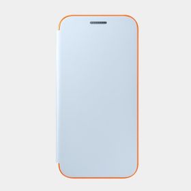 Samsung Galaxy A3 2017 Neon Mavi Kapaklı Kılıf