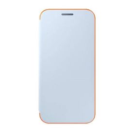 Samsung Galaxy A3 2017 Neon Mavi Kapaklı Kılıf