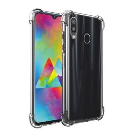 Samsung Galaxy A30 Kenar Şeffaf Antişok Uyumlu Silikon Kılıf