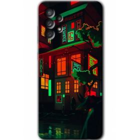 Samsung Galaxy A32 4G HD Desen Baskılı Arka Kapak - China Street Kılıfı