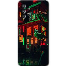 Samsung Galaxy A32 4G HD Desen Baskılı Arka Kapak - China Street Kılıfı