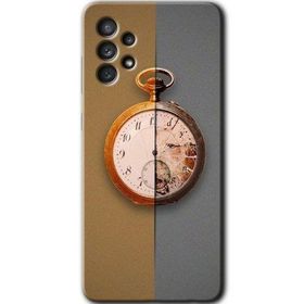 Samsung Galaxy A32 4G HD Desen Baskılı Arka Kapak - Clocks Artwork Kılıfı