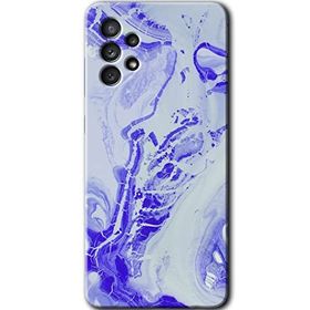 Samsung Galaxy A32 4G HD Desen Baskılı Arka Kapak - Cranny Liquid Wall Kılıfı