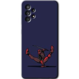 Samsung Galaxy A32 4G HD Desen Baskılı Arka Kapak DeadPool 3 Kılıfı